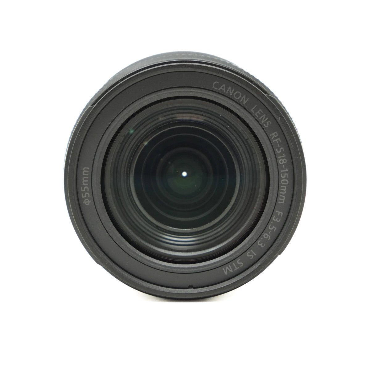Canon camera lens on a white background
