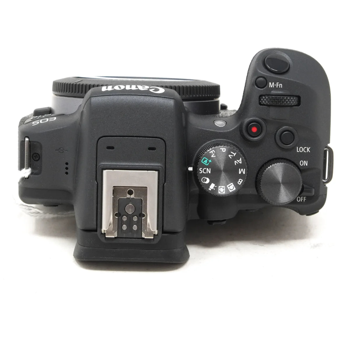 Used Canon EOS R10 Mirrorless Camera - top angle 