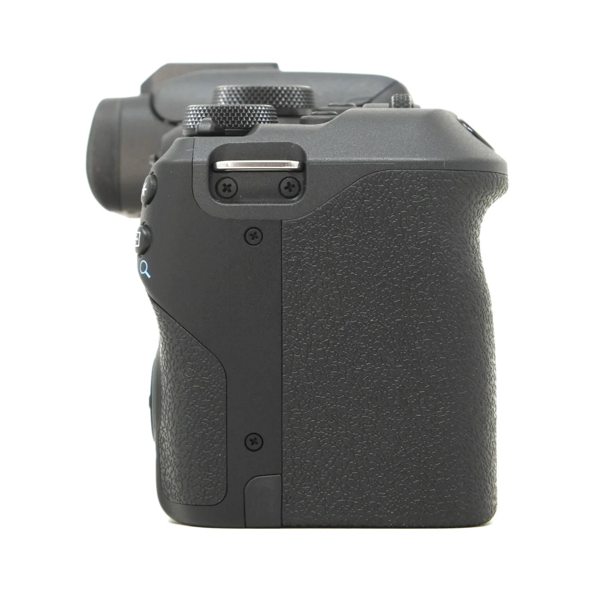Used Canon EOS R10 Mirrorless Camera - side angle 