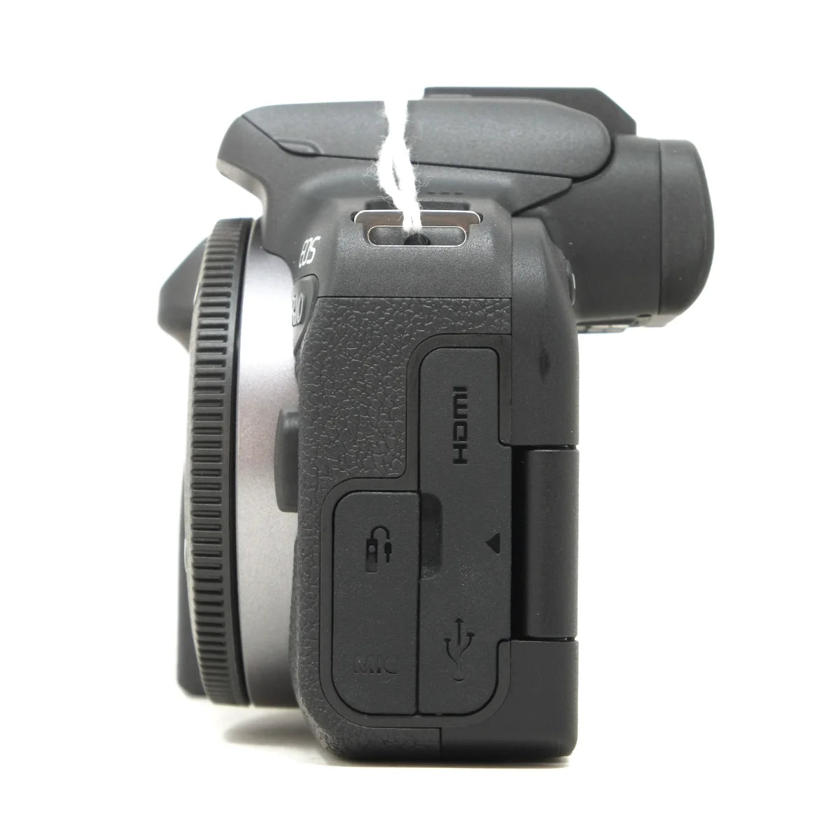 Used Canon EOS R10 Mirrorless Camera - side angle 