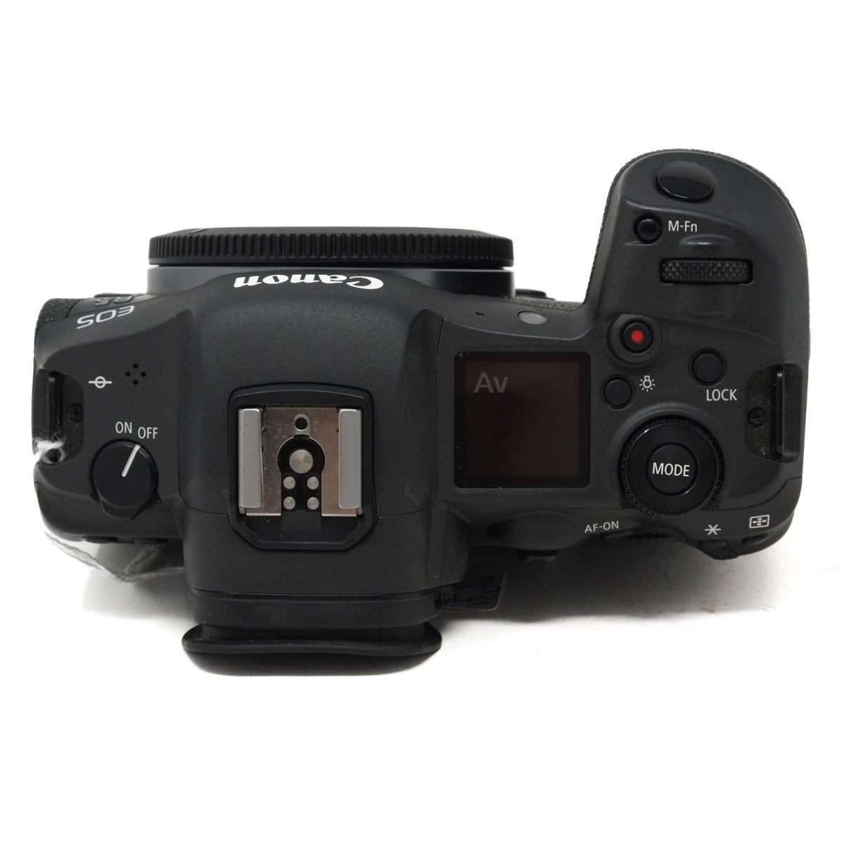 Used Canon EOS R5 Mirrorless Camera - Top angle 