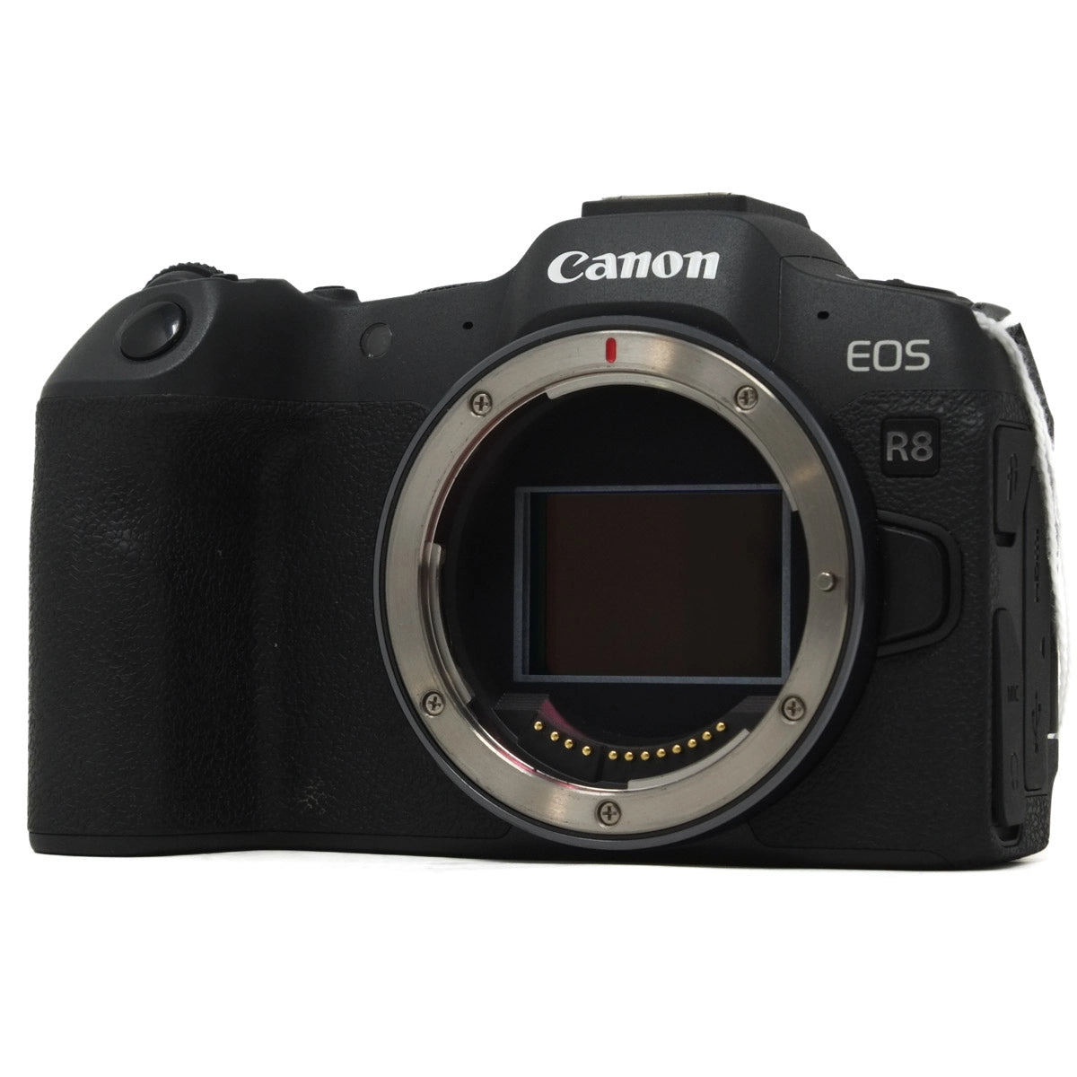 Used Canon EOS R8 Mirrorless Camera - Boxed - Front angle without body cap