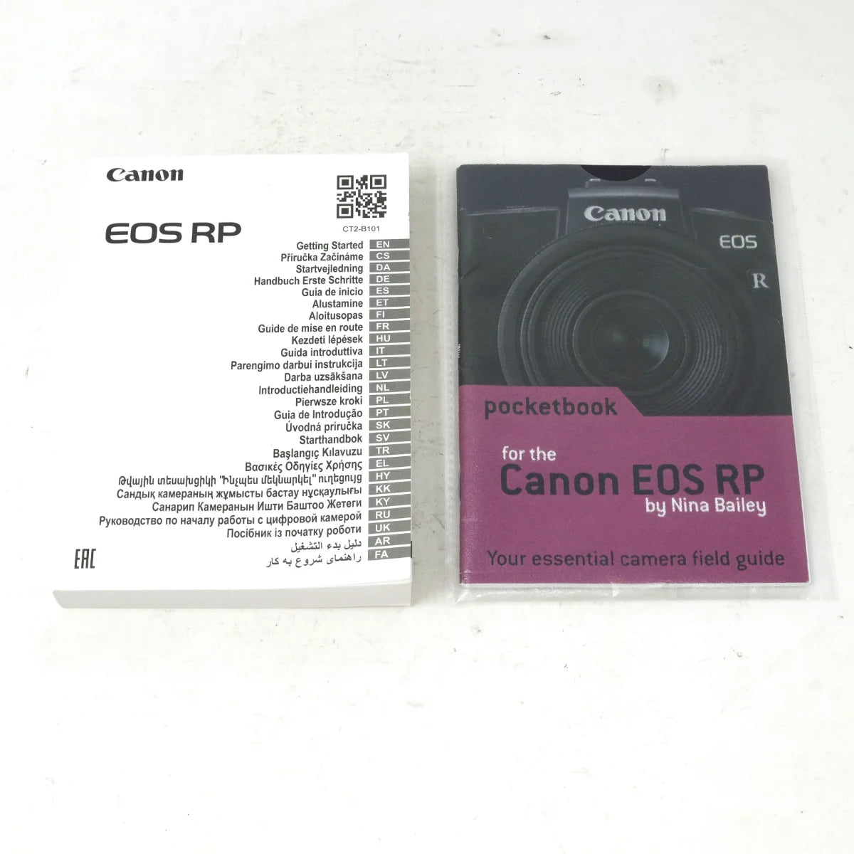 Used Canon EOS RP Mirrorless camera body - manual 