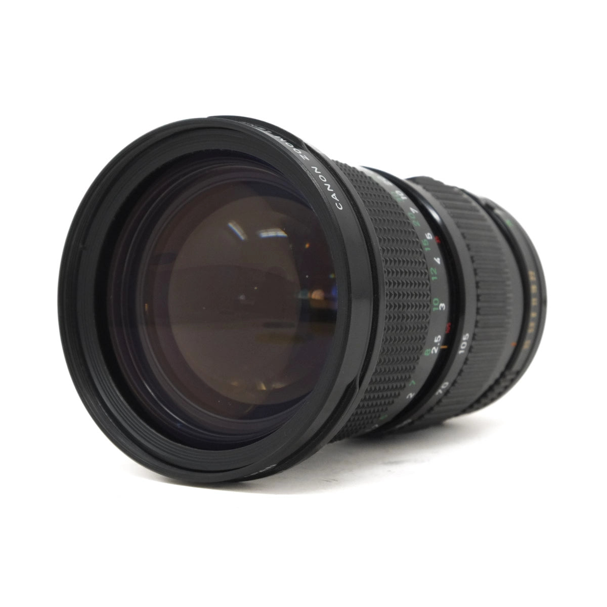 Used Canon FD 35-105mm F3.5 Lens - Top angle 