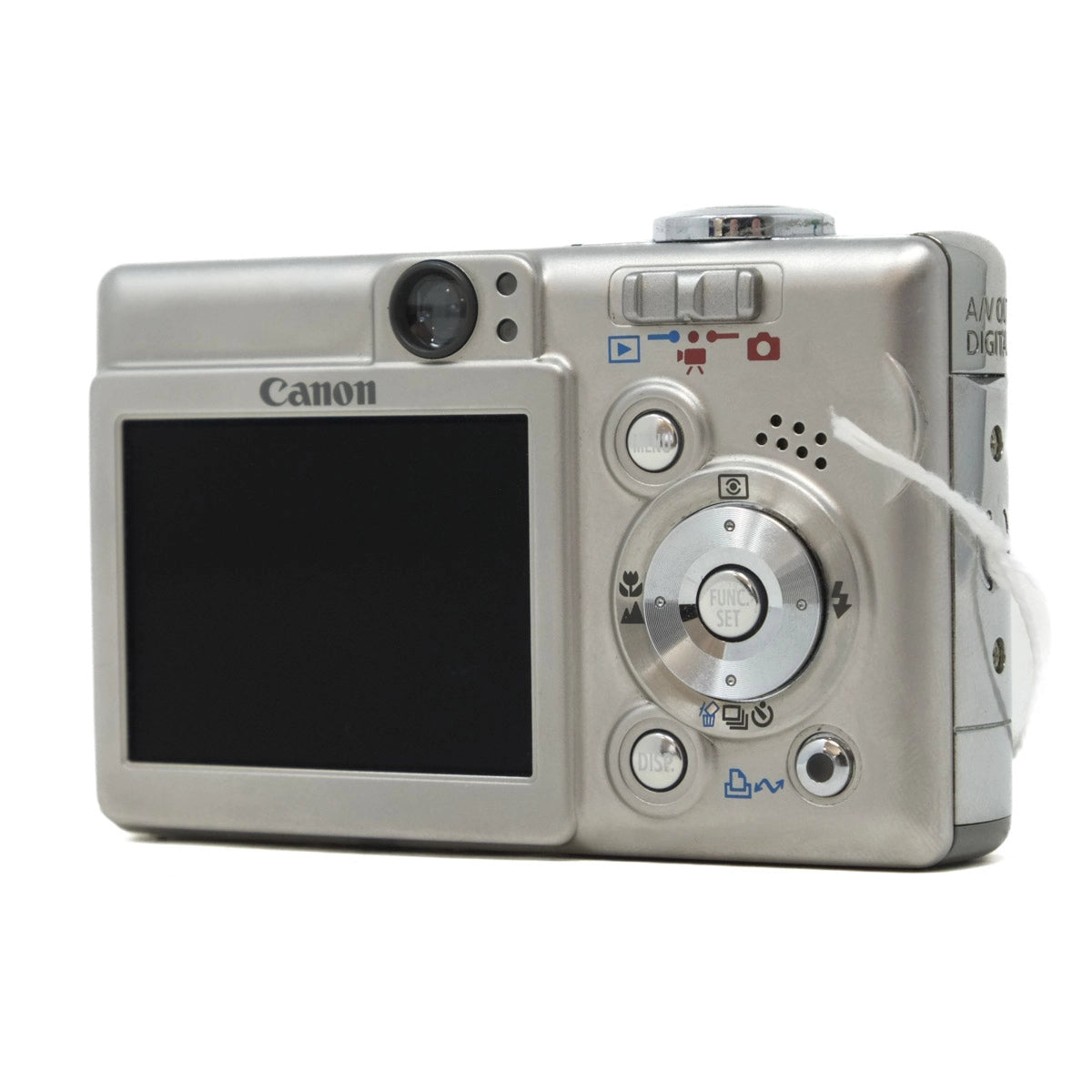 Used Canon IXUS 40 Compact Digital Camera - Boxed - Back angle 