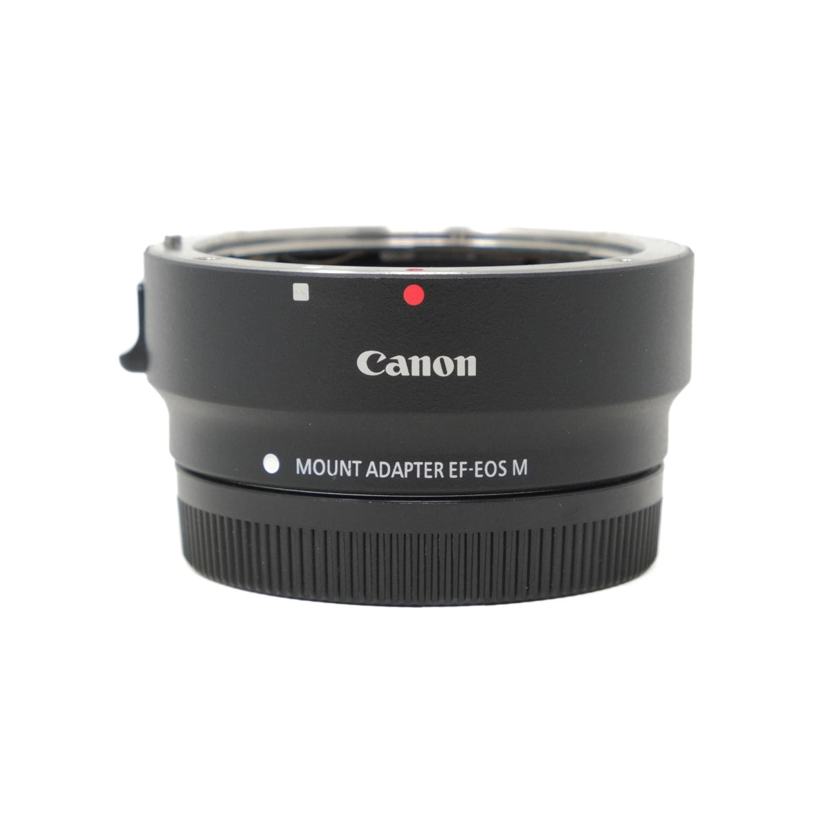 Canon mount adapter EF-EOS M on a white background