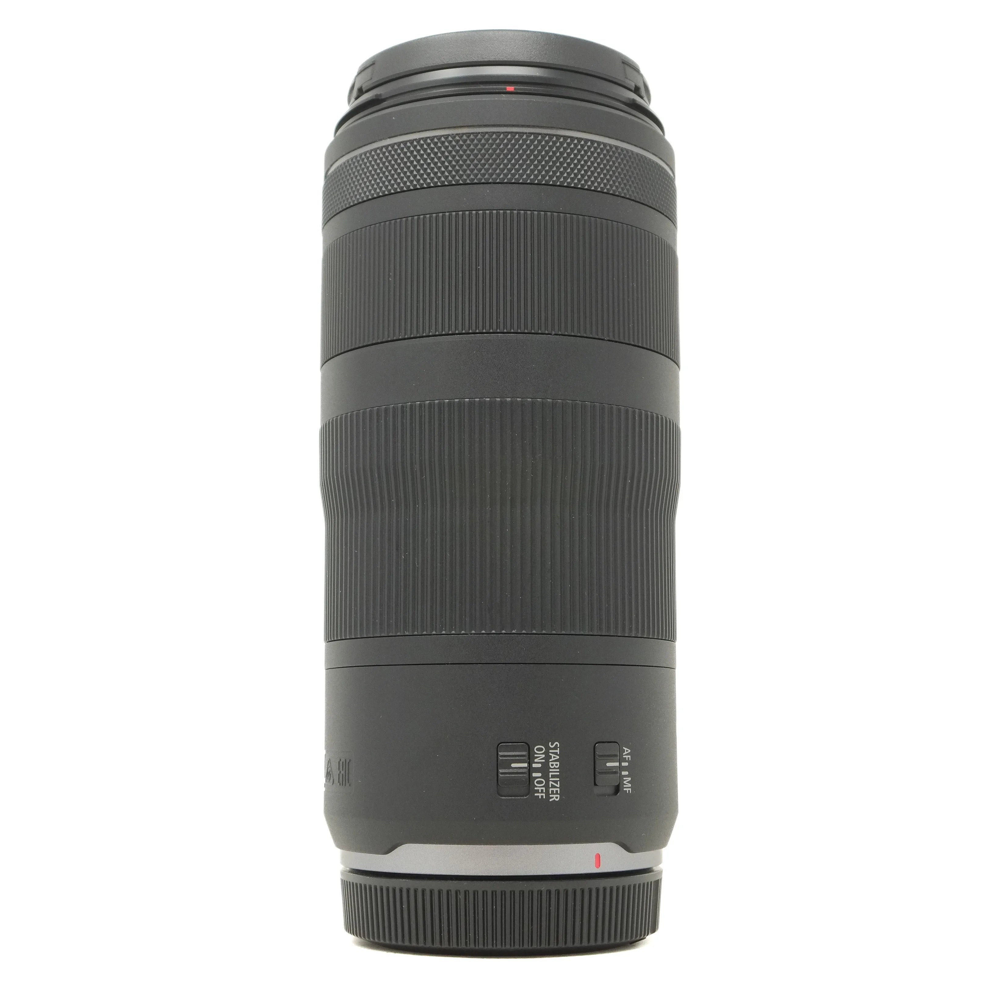 Camera lens on a white background