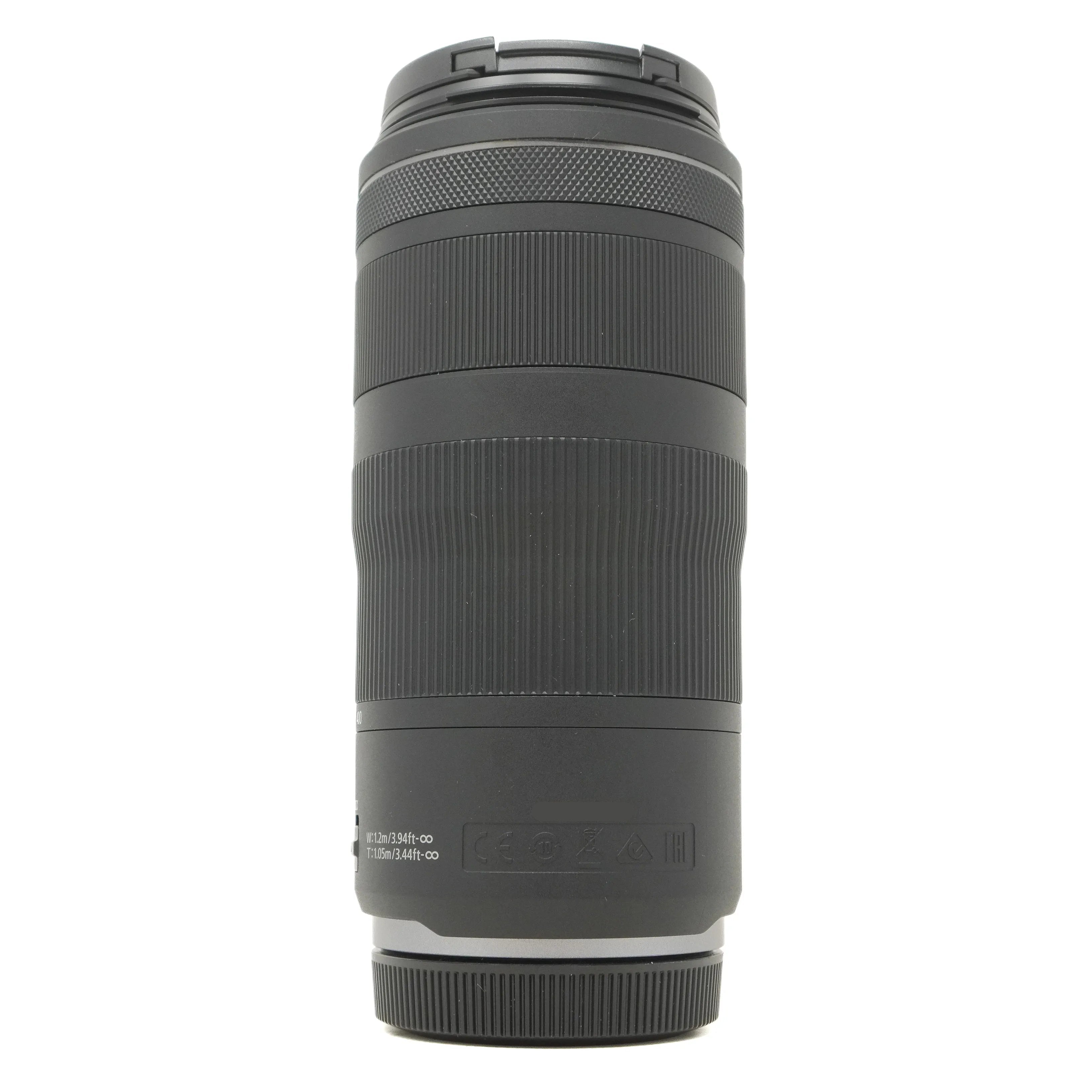 Camera lens on a white background