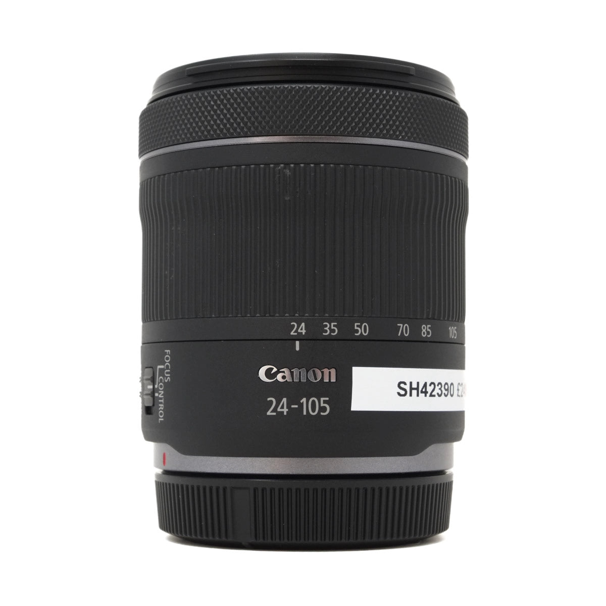 Used Canon RF 24-105mm F4-7.1 IS STM Lens - Front angle 