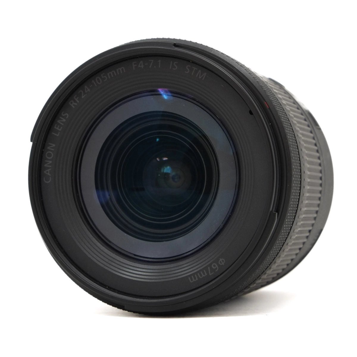 Used Canon RF 24-105mm F4-7.1 IS STM Lens - Top angle 