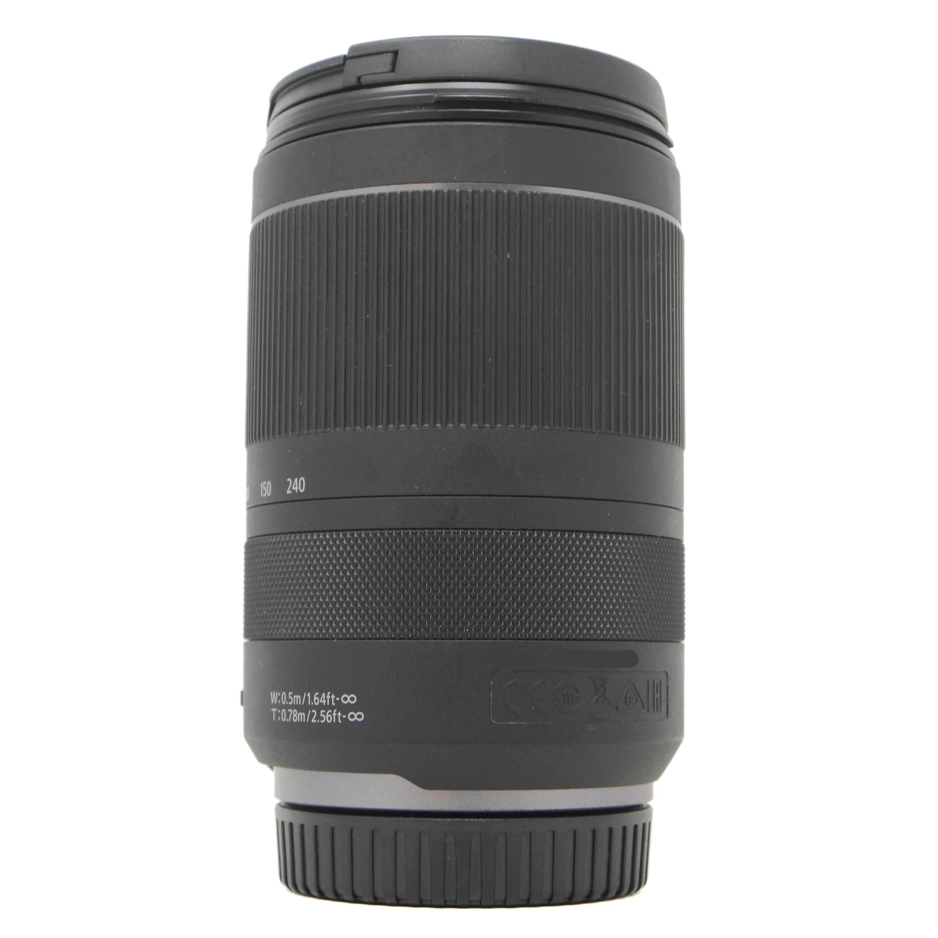 Used Canon RF 24-240mm F4-6.3 IS USM Lens - side angle 