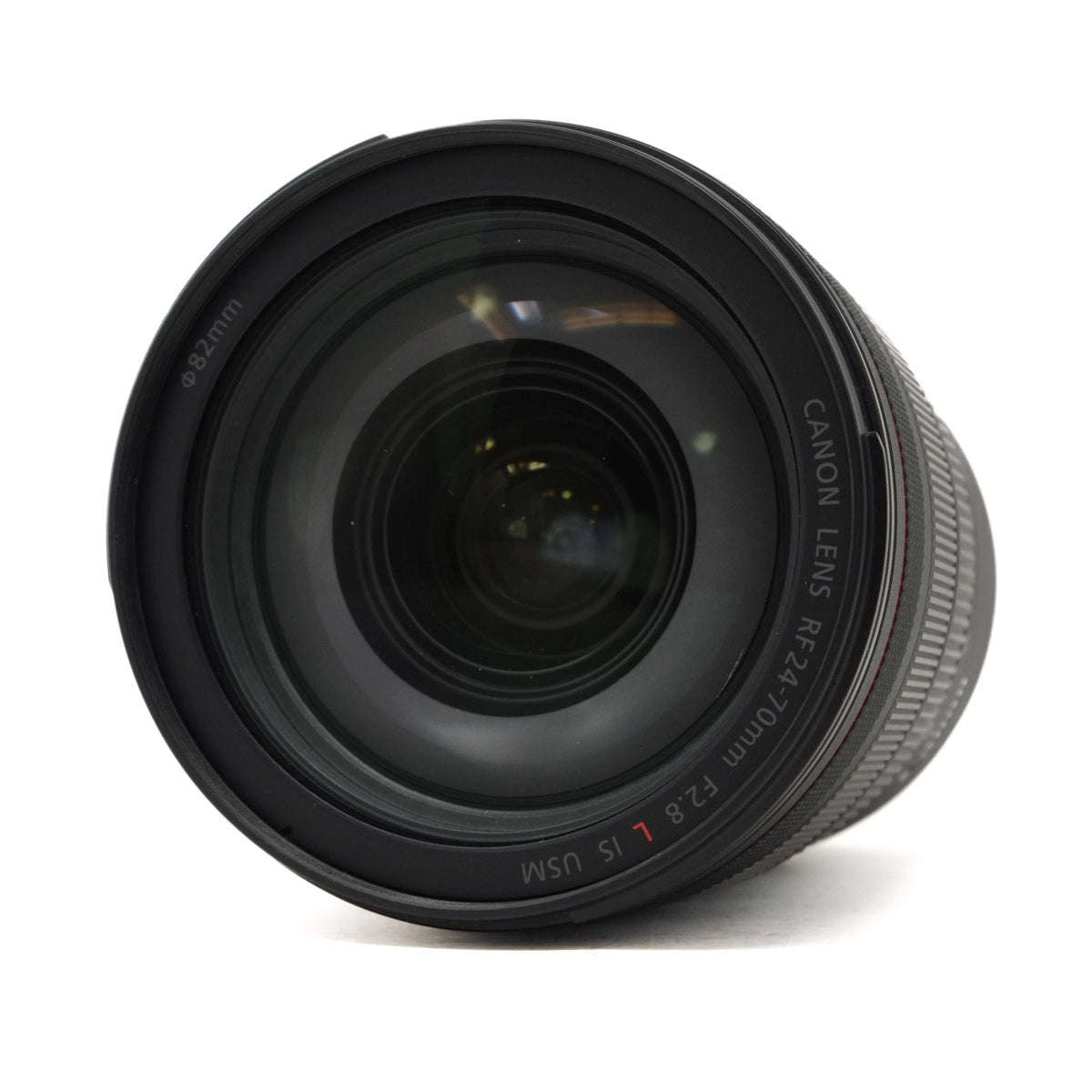 Used Canon RF 24-70mm F2.8 L IS USM Lens - Top angle 