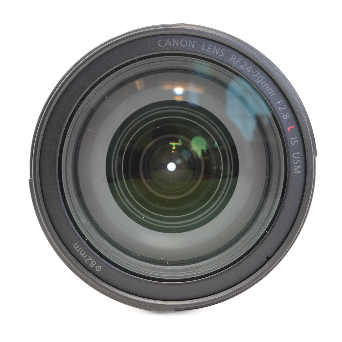 Canon camera lens on a white background