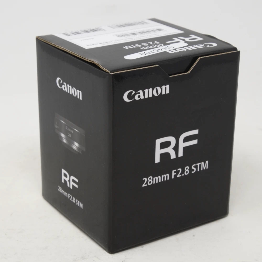 Used Canon RF 28mm F2.8 STM lens (Boxed SH45709)