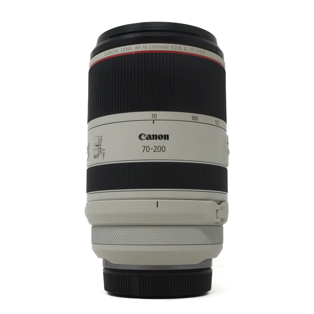 Used Canon RF 70-200mm F2.8 L IS USM Lens - Front angle 