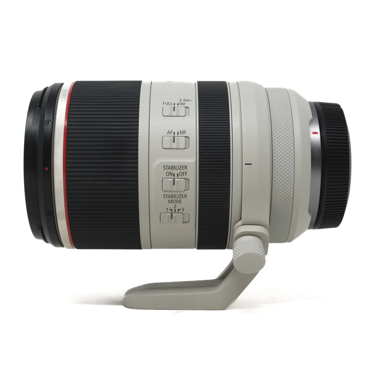 Used Canon RF 70-200mm F2.8 L IS USM Lens - Side angle 