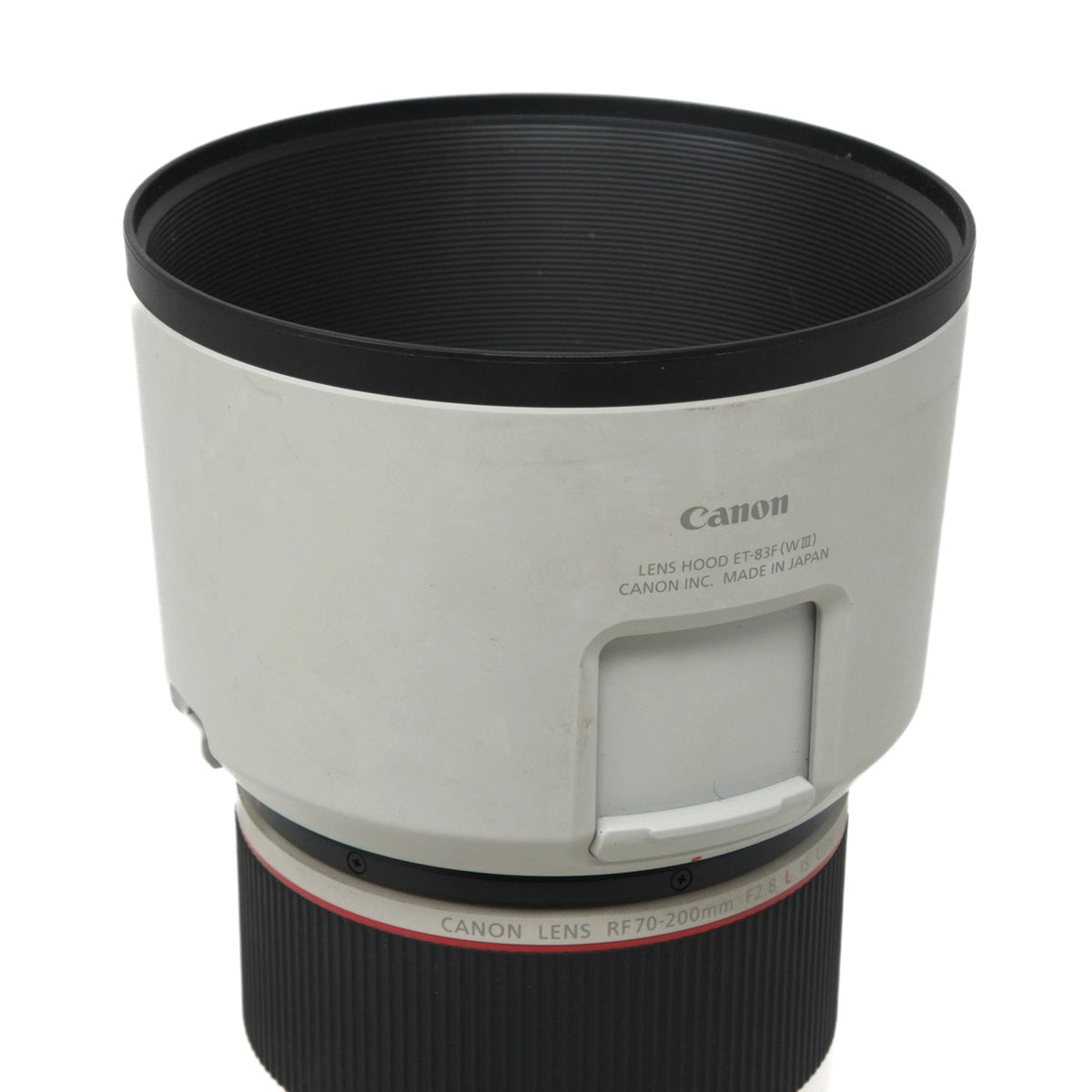 Used Canon RF 70-200mm F2.8 L IS USM Lens - Lens hood