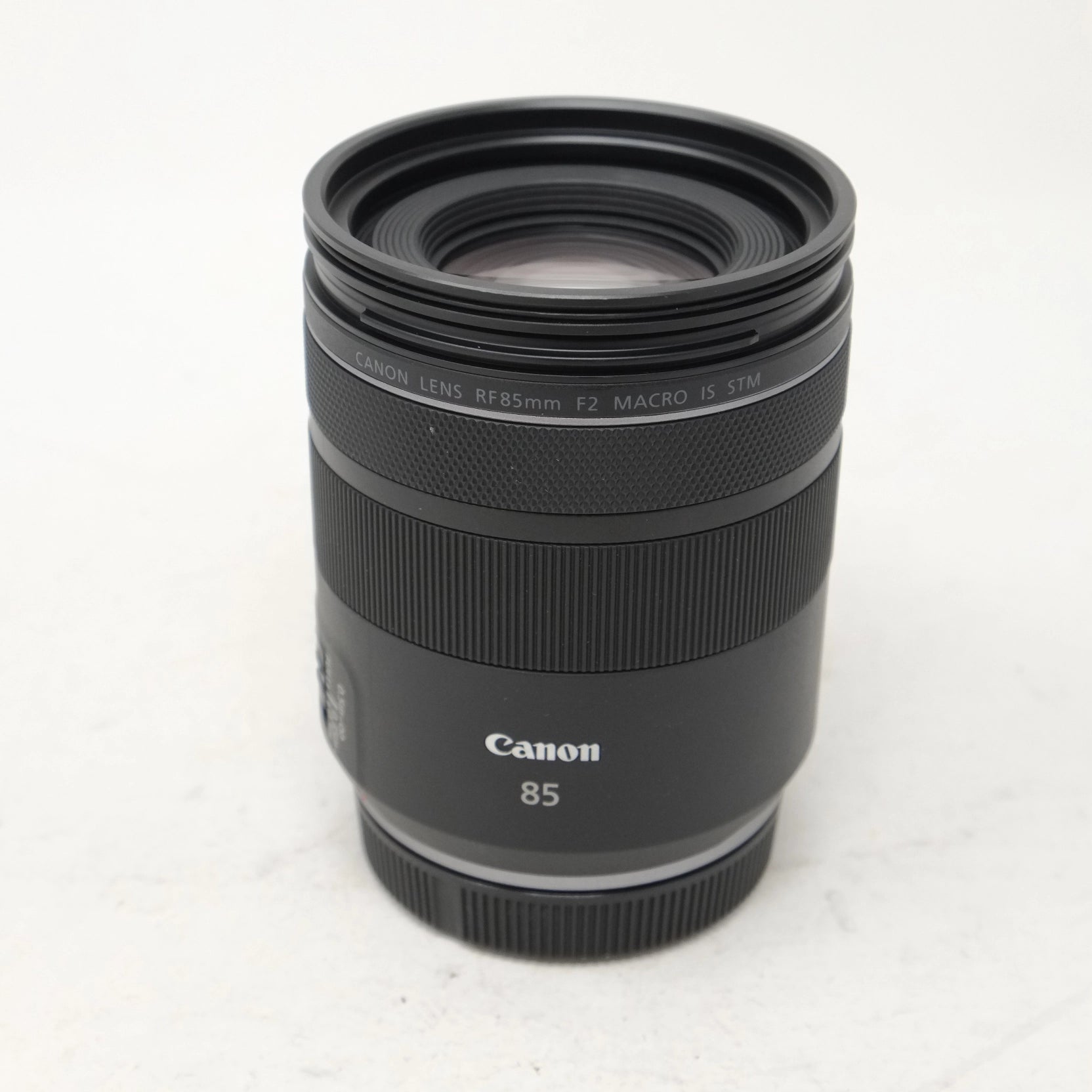 Canon camera lens on a white background