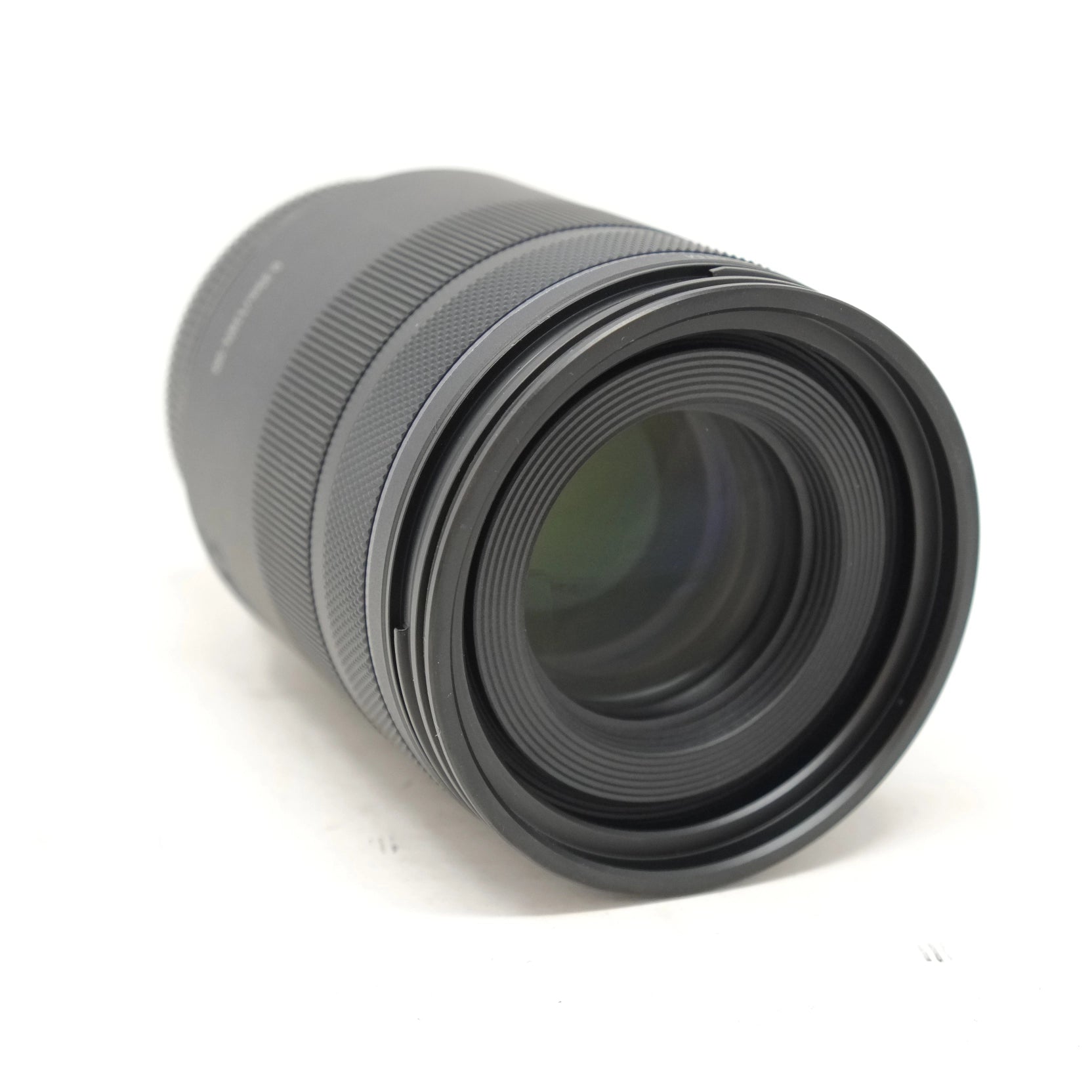 Used Canon RF 85mm f/2 Macro IS STM Lens - top angle