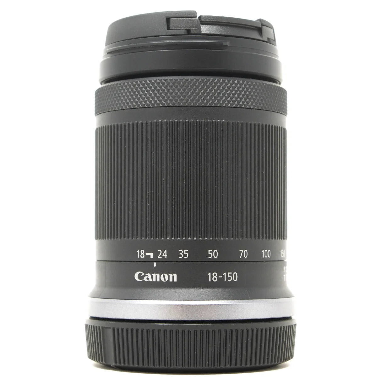 Used Canon RF-S 18-150mm F3.5-6.3 IS STM Lens - front angle 