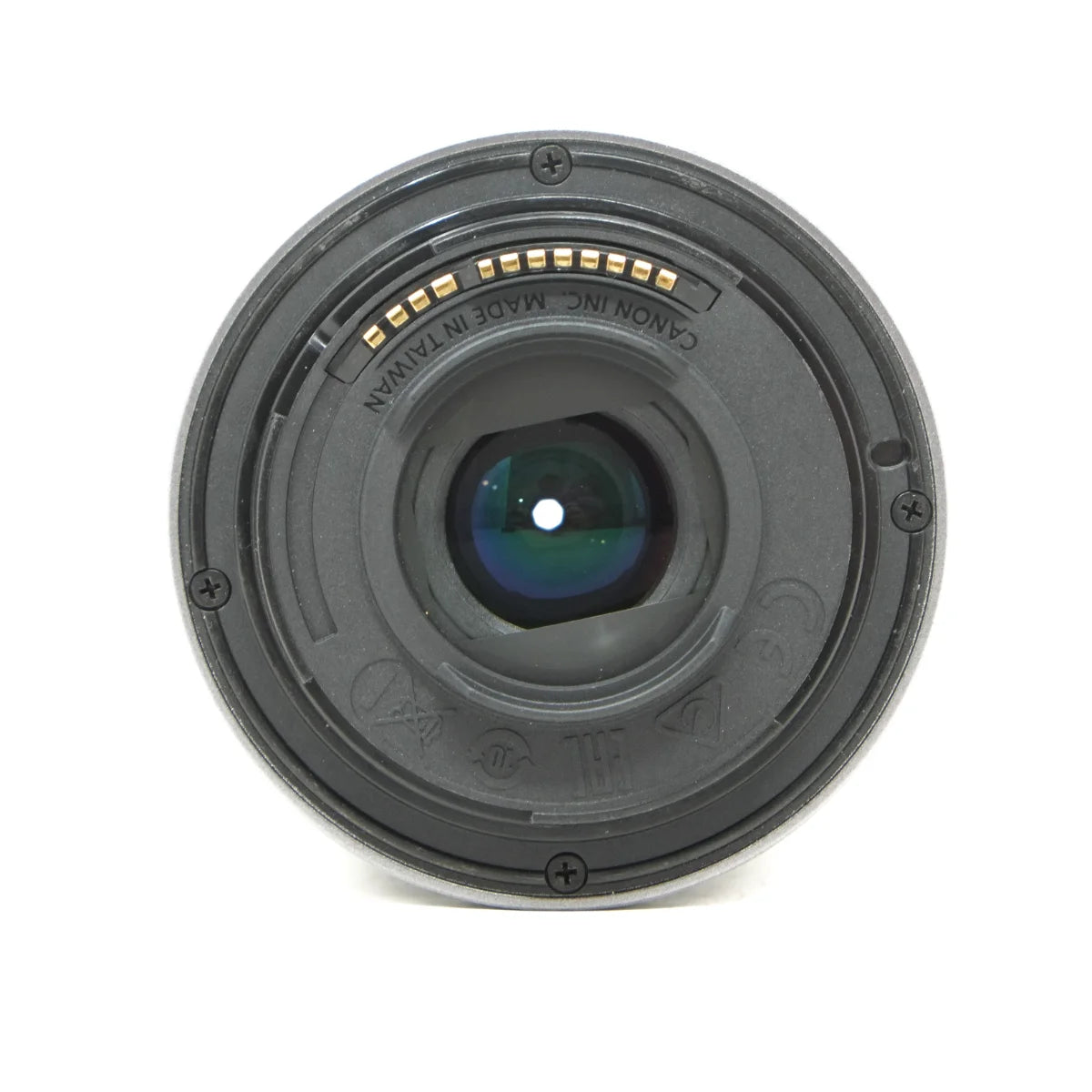 Used Canon RF-S 18-150mm F3.5-6.3 IS STM Lens - bottom angle