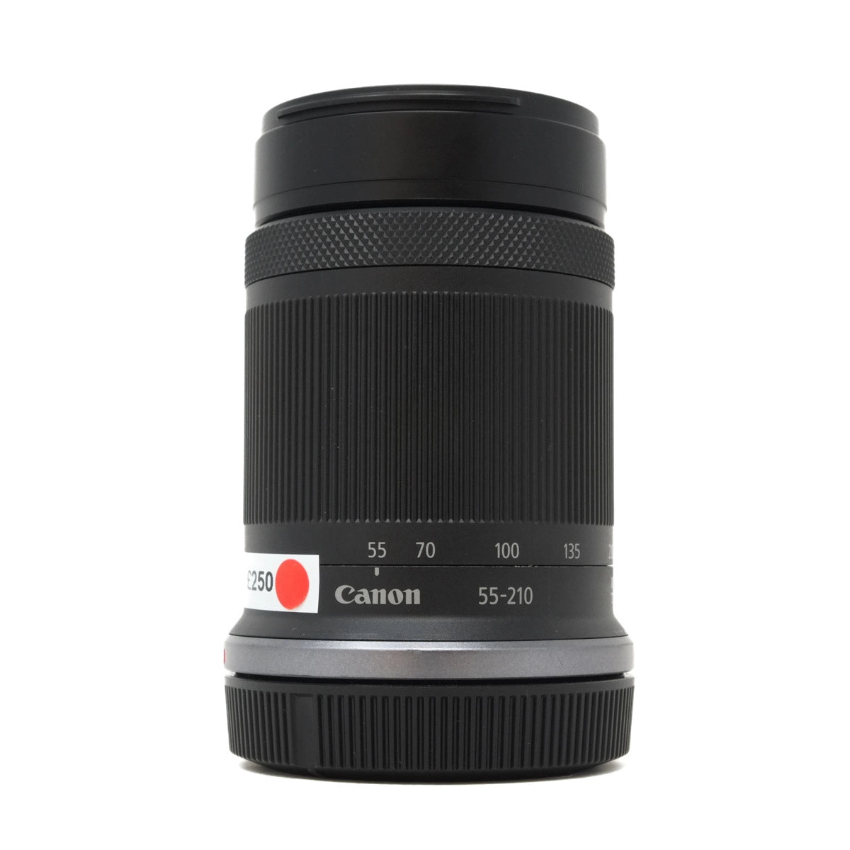 Used Canon RF-S 55-210mm F5-7.1 IS STM Lens - Front angle 