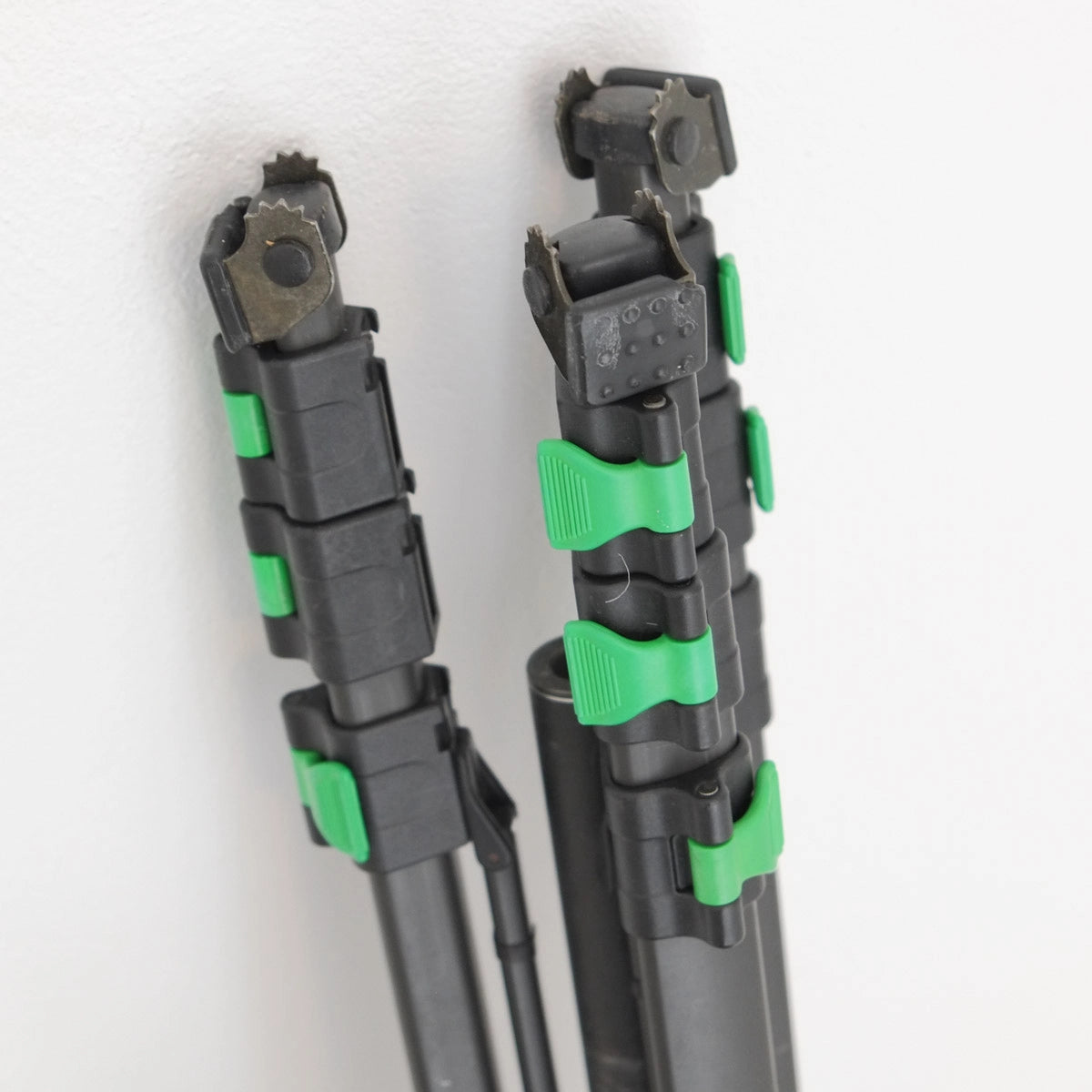 Used Cullman 2904 multifunction tripod with extra bar and head - bottom angle 