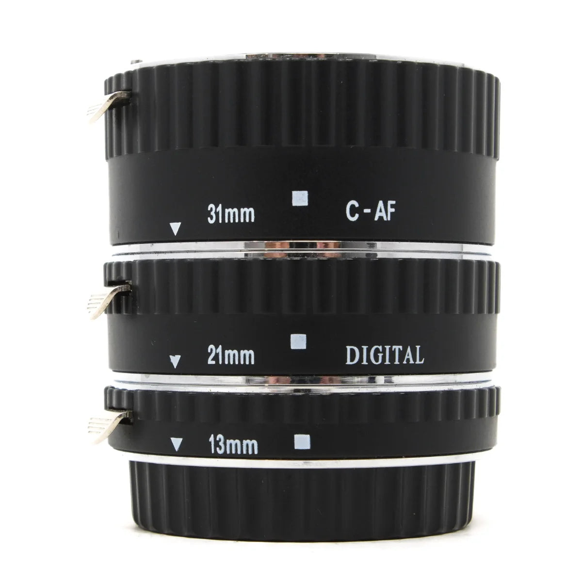 Used Extension tube set for Canon EF - front angle 