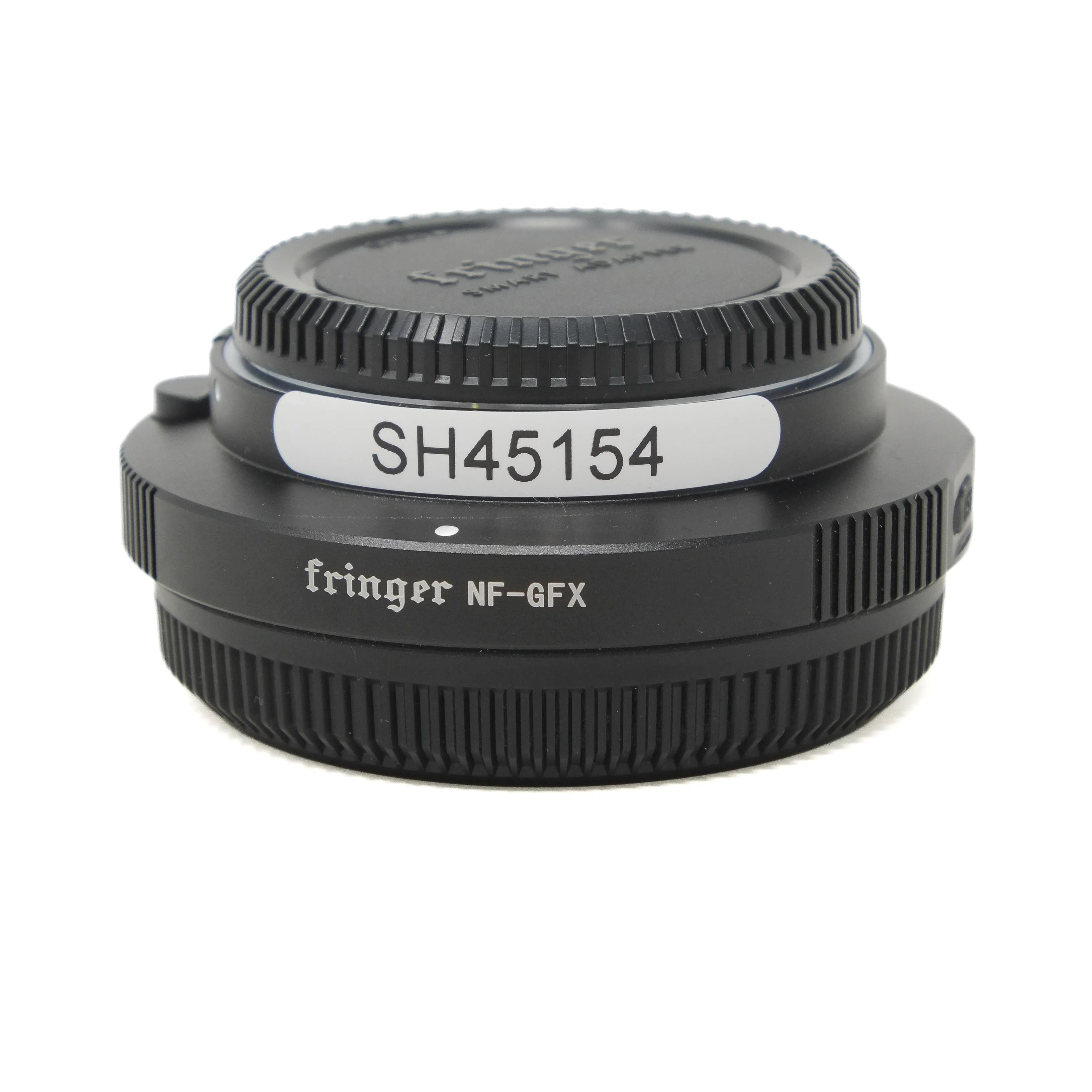 Used Fringer NF-GFX Smart Adaptor Nikon AF-S - Fujifilm GF Mount - front angle 