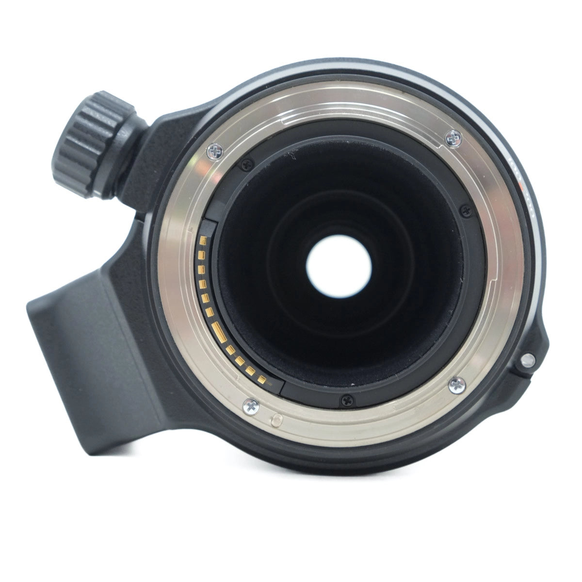 Camera lens on a white background
