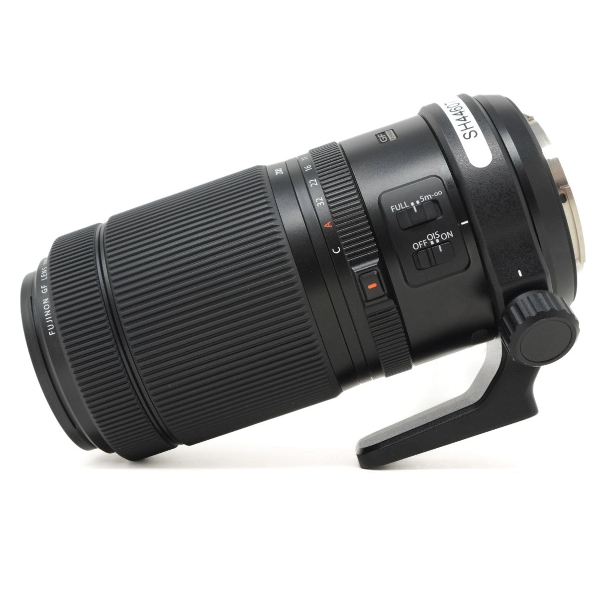 Used Fujifilm GF 100-200mm F5.6 Lens - side angle 