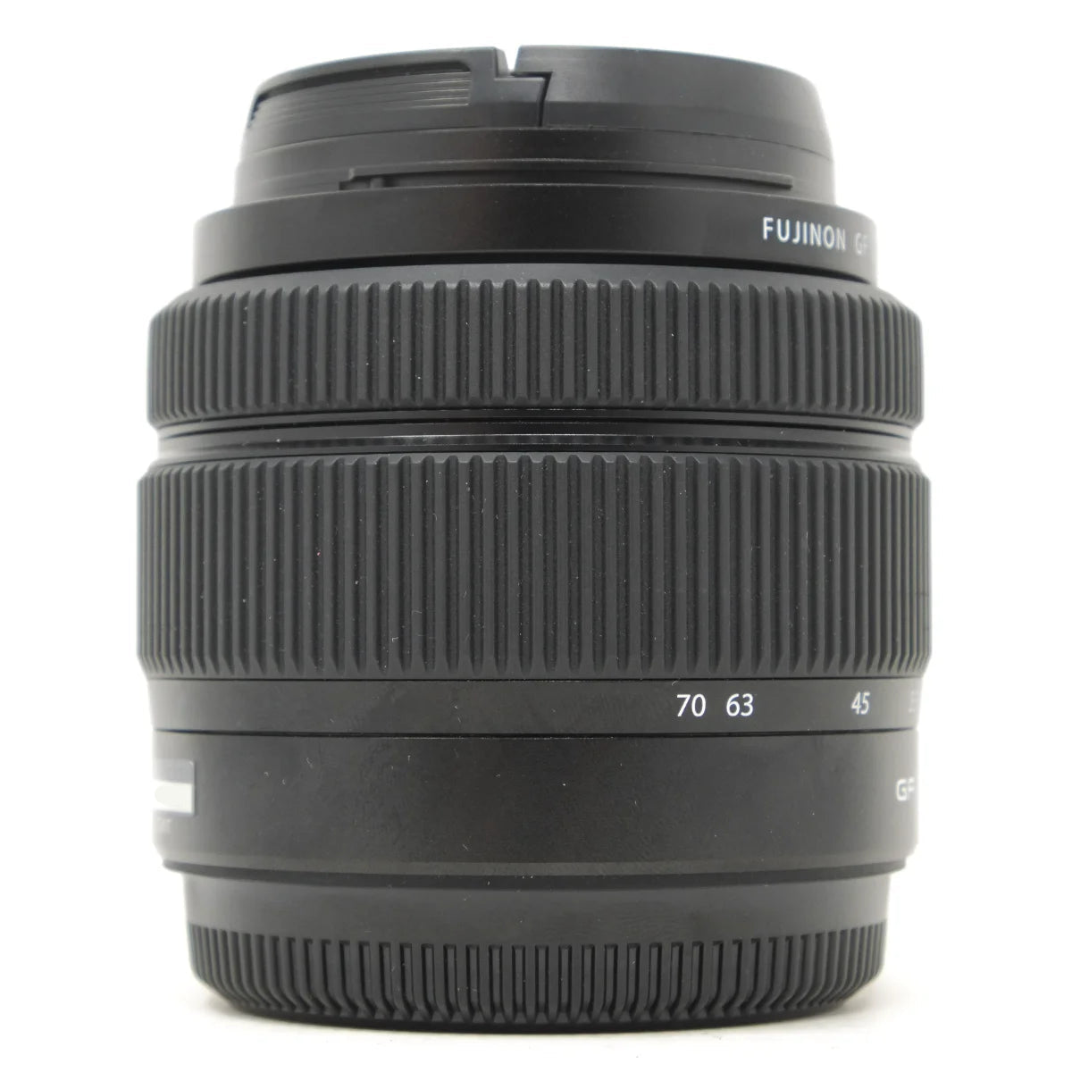 Used Fujifilm GF 35-70mm F4.5-5.6 WR lens - side angle 