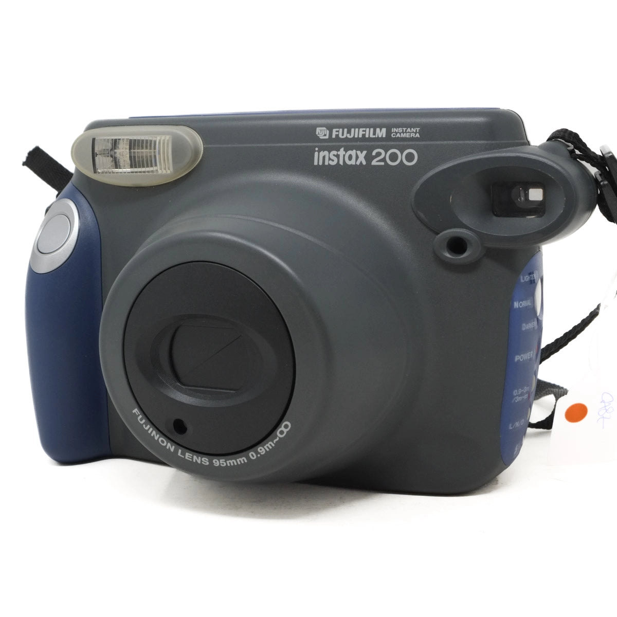 Fujifilm Instax 200 instant camera on a white background