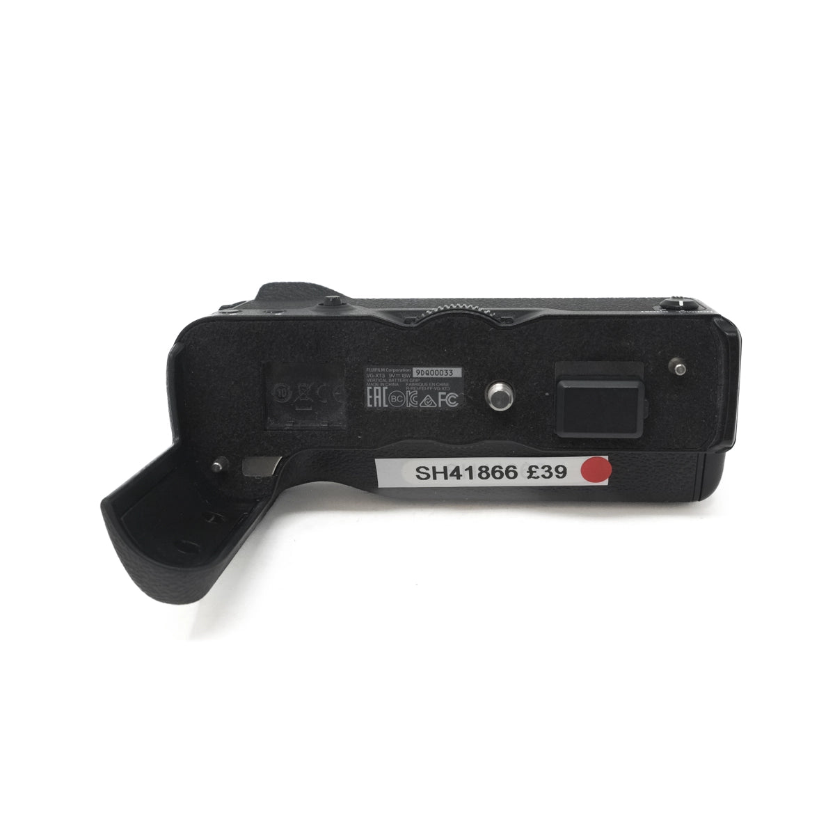 Used Fujifilm VG-XT3 battery grip top angle