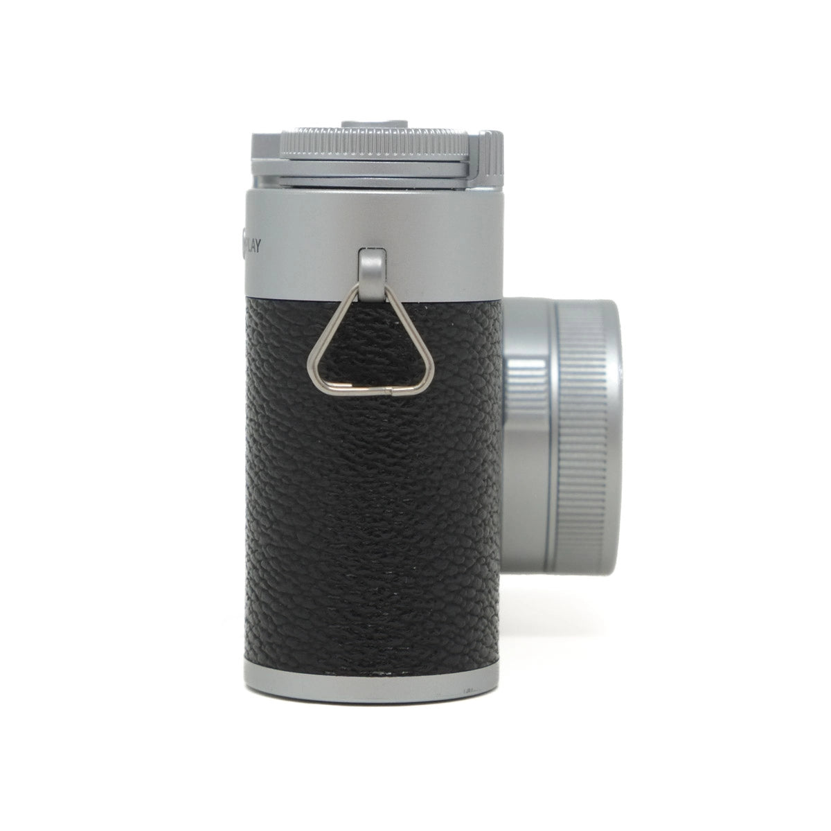 Used Fujifilm X Half in Silver and mint condition - side angle
