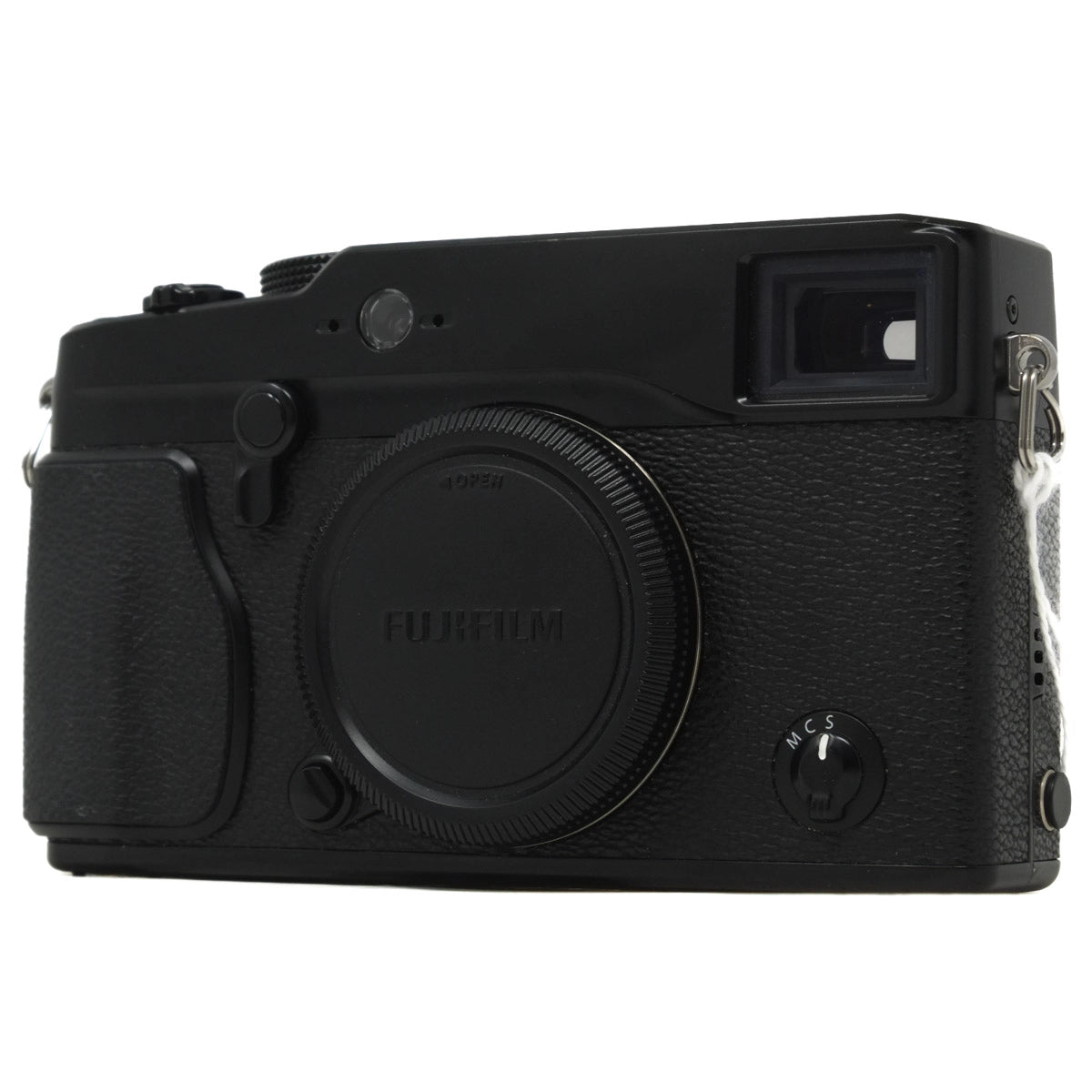 Used Fujifilm X-Pro1 digital camera + L bracket and spare battery - Front angle 