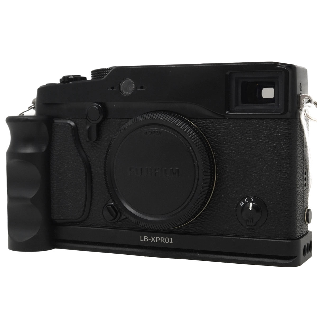 Used Fujifilm X-Pro1 digital camera + L bracket and spare battery - Camera body with L Bracket