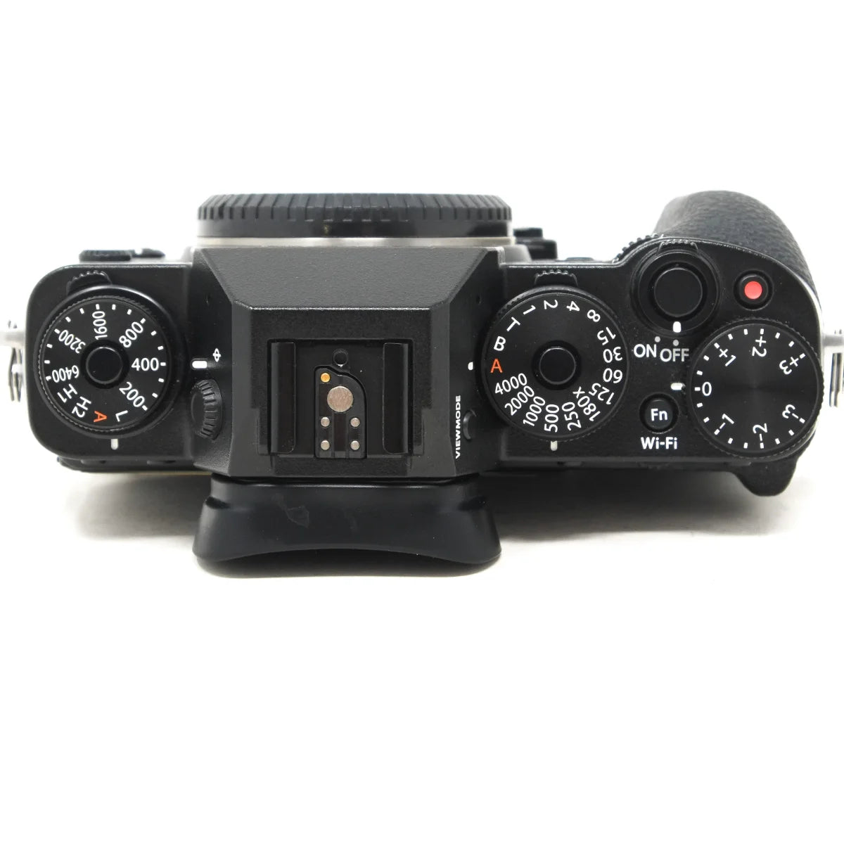 Used Fujifilm X-T1 Mirrorless camera body - top angle 