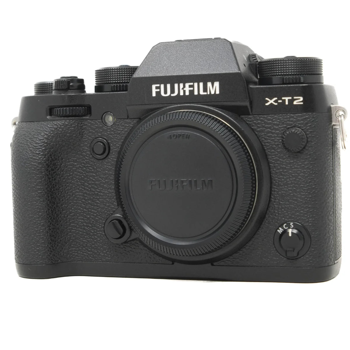 Used Fujifilm X-T2 Mirrorless Camera - front angle 