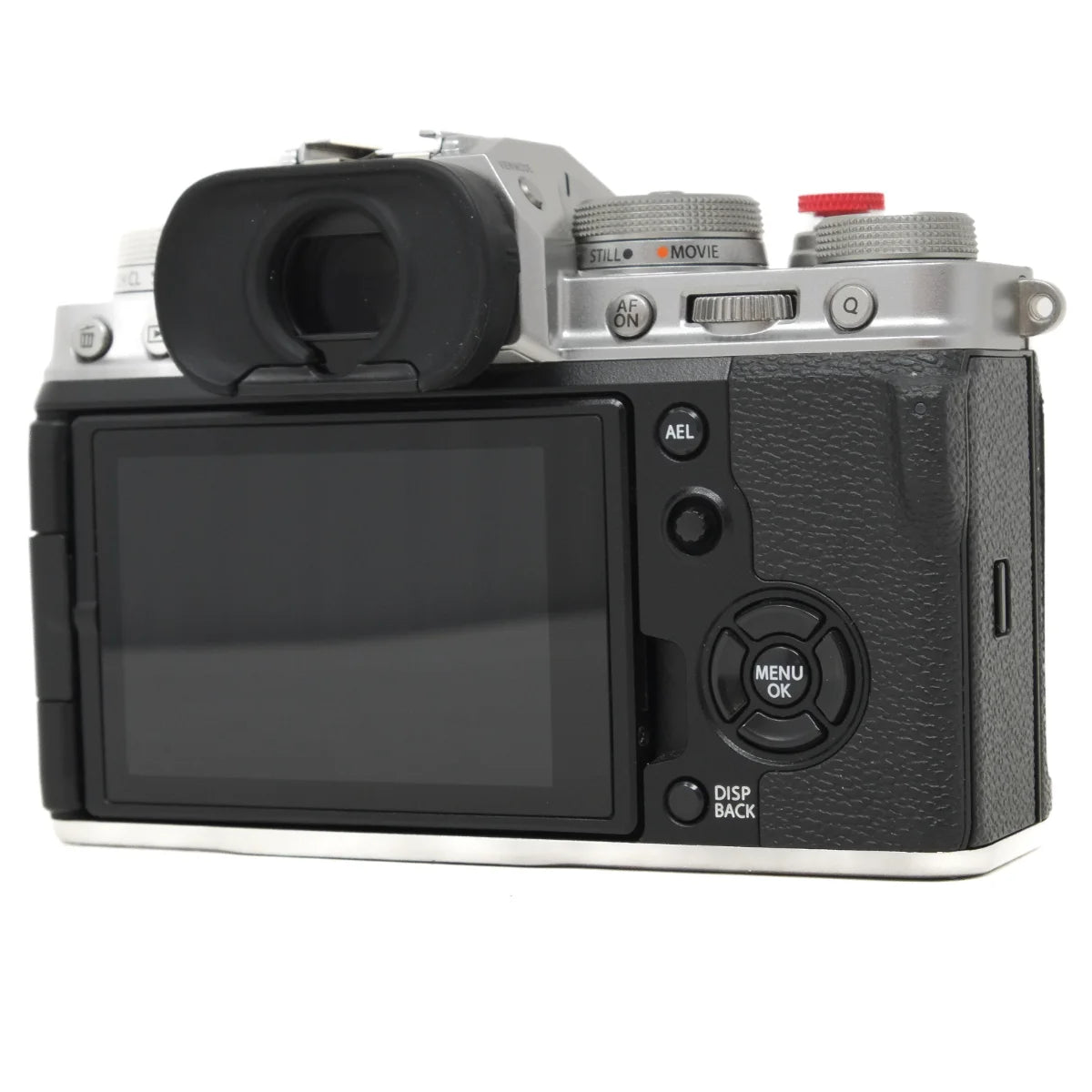 Used Fujifilm X-T4 Mirrorless camera - back angle 
