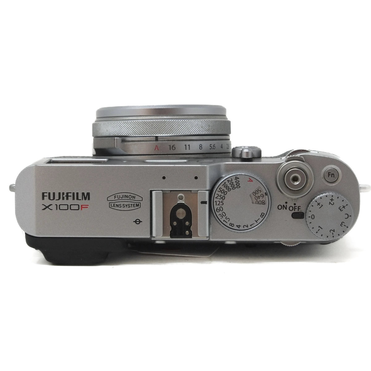 Used Fujifilm X100F Compact Mirrorless Camera - Top angle 