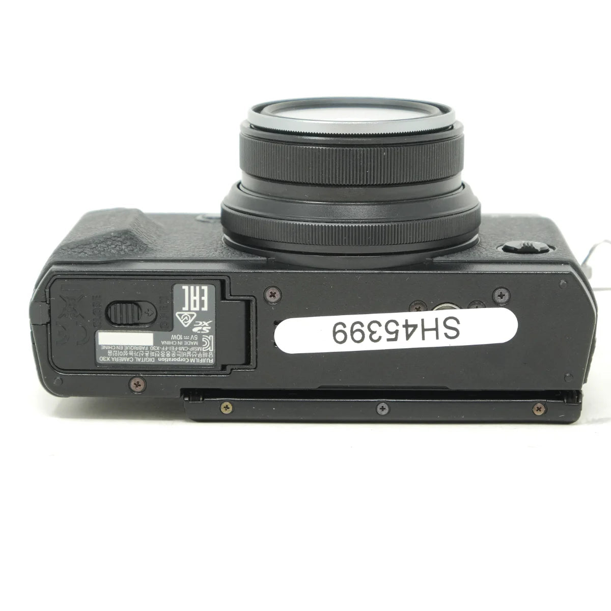 Used Fujifilm X30 Digital camera - bottom angle 