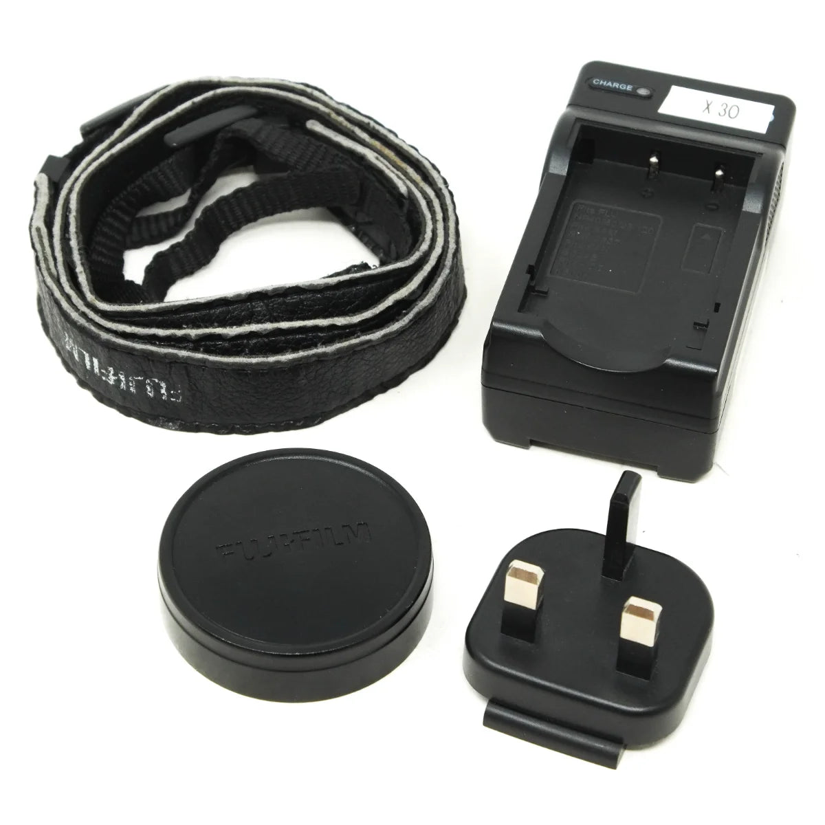 Used Fujifilm X30 Digital camera - strap, charger and cap