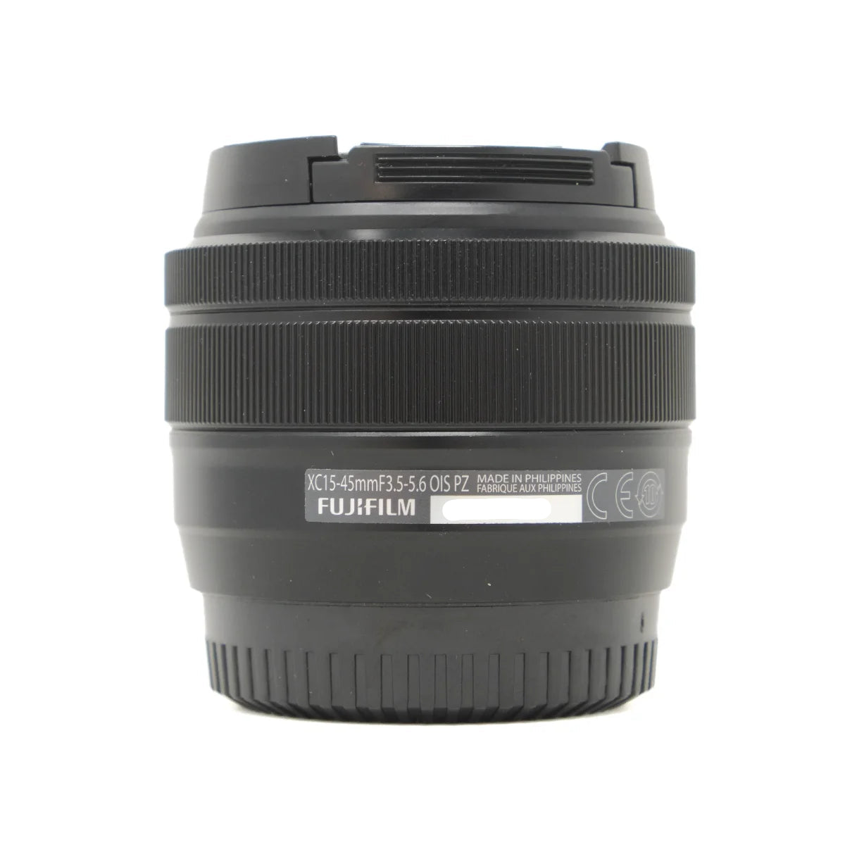 Used Fujifilm XC 15-45mm F3.5-5.6 OIS PZ Lens - side angle 
