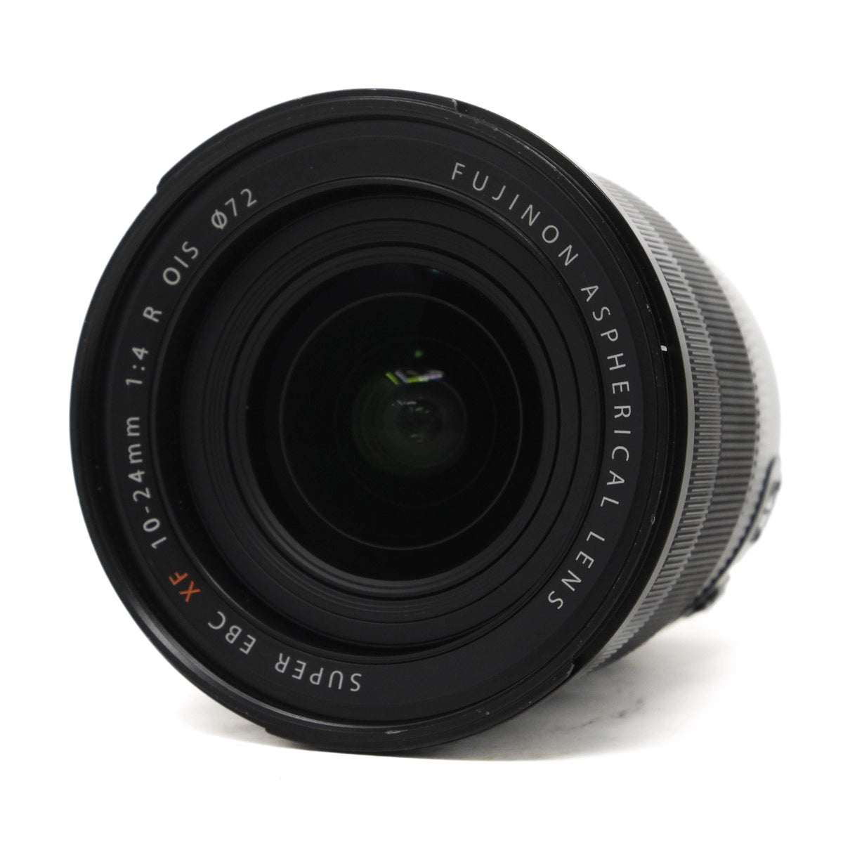 Used Fujifilm XF 10-24mm F4 R OIS Lens - Boxed - Top angle 