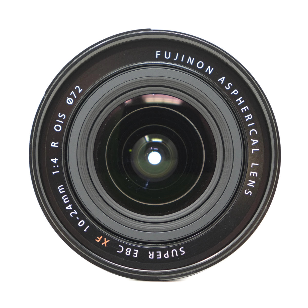Fujinon aspherical lens on a white background