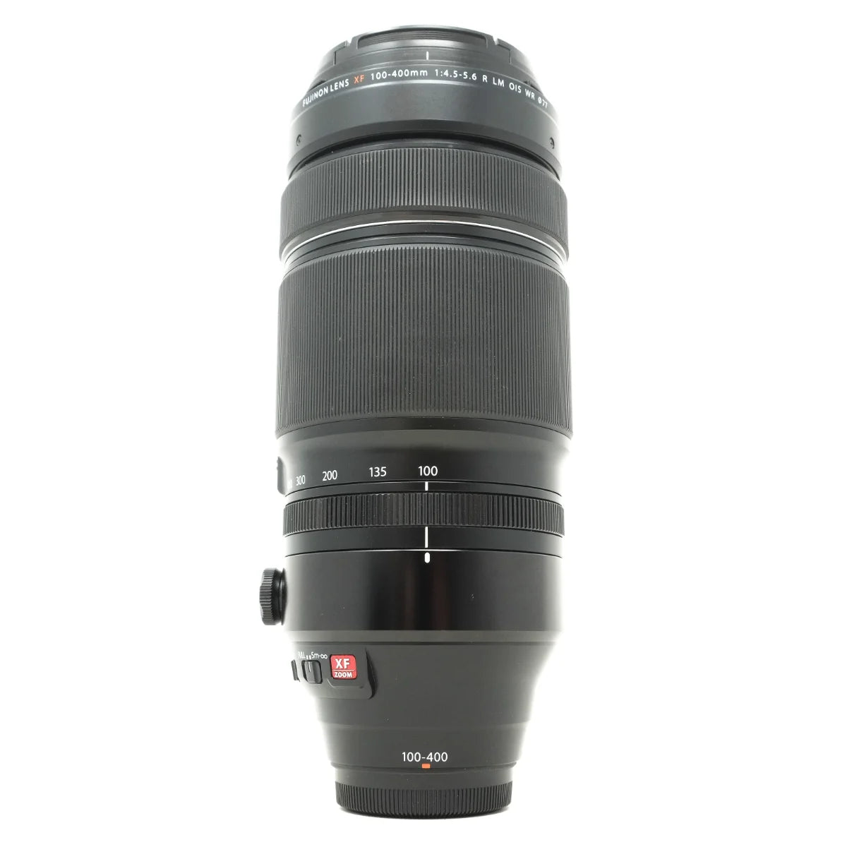 Used Fujifilm XF 100-400mm F4.5-5.6 R LM OIS WR Lens - front angle 
