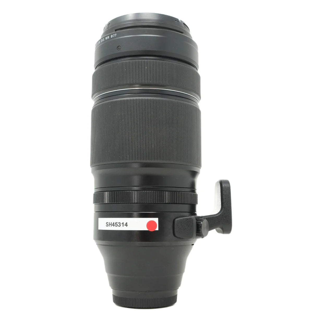 Used Fujifilm XF 100-400mm F4.5-5.6 R LM OIS WR lens - side angle 