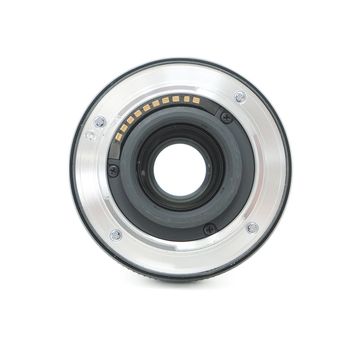 Camera lens on a white background