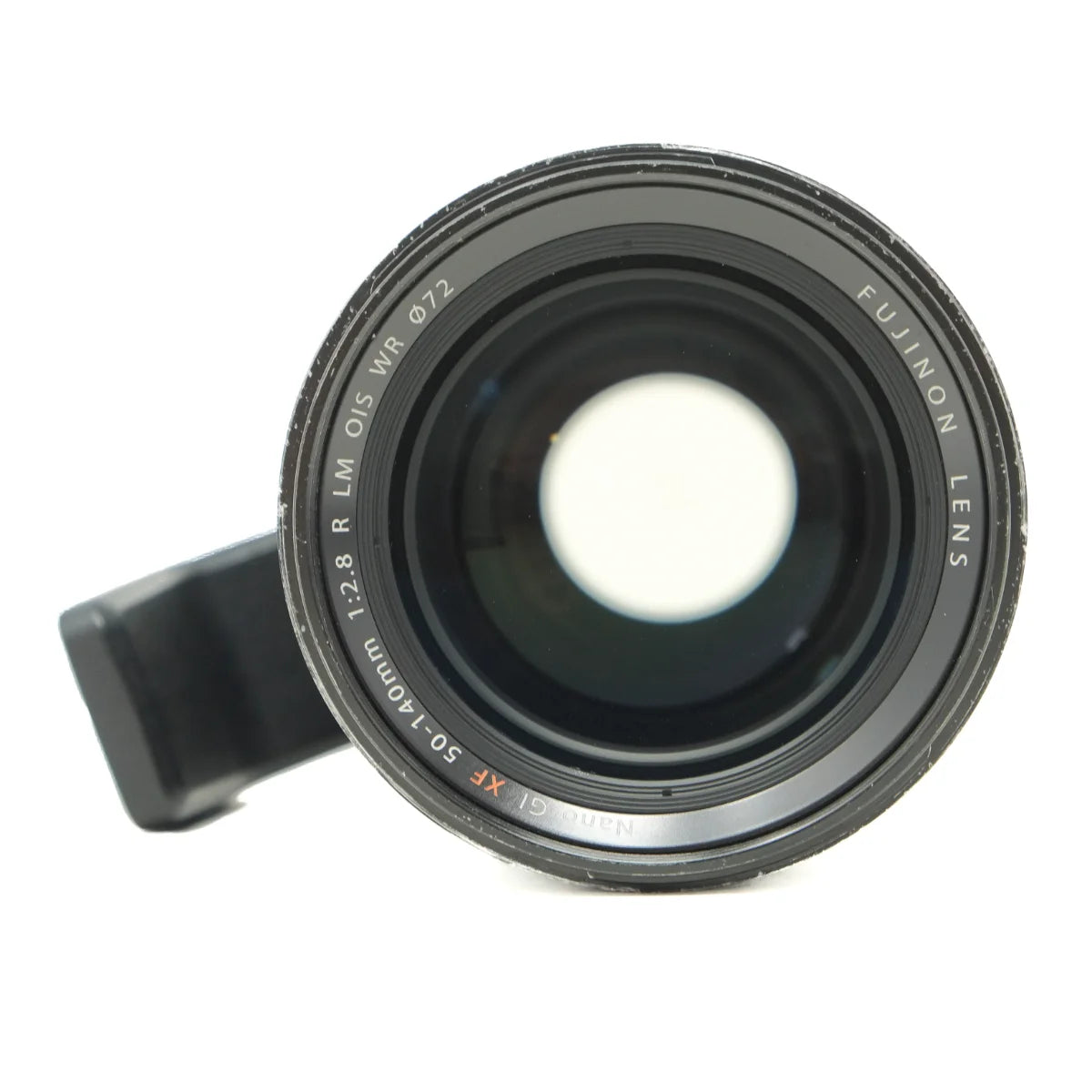 Used Fujifilm XF 50-140mm F2.8 R LM OIS WR Lens - top angle 